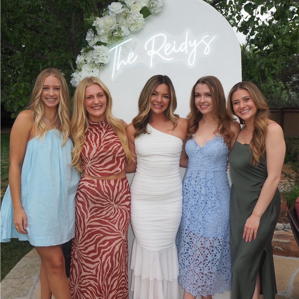 White One-Shoulder Dress